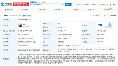 武漢蔚來能源公司戰(zhàn)略升級(jí) 新增AI軟件與互聯(lián)網(wǎng)信息服務(wù)，布局智慧能源新賽道